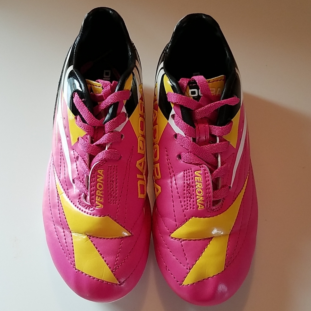 LN Big Girls Diadora Verona Soccer Cleats Size 13